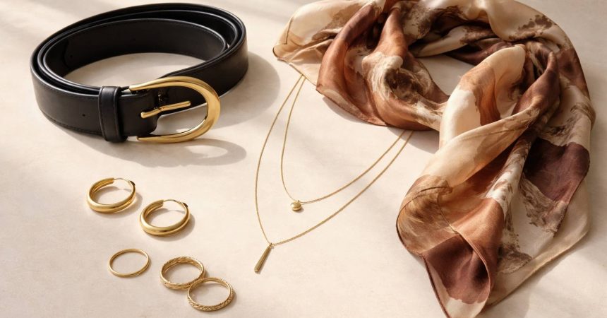 Accesorios que elevan cualquier look: cinturones, pañuelos y joyas (con ejemplos de combinación)
